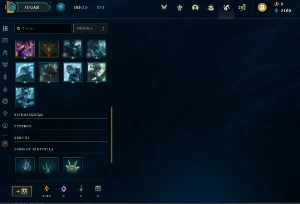 Conta de lol smurf platina 4 - League of Legends