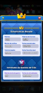 Conta Do Clash Royale com 9 anos