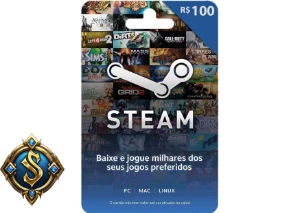 Gift Card Steam R$100 - Gift Cards