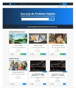 Loja Virtual Para Produto Digital Em Php - Outros