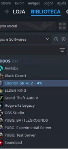 Conta Steam Com Vários Jogos