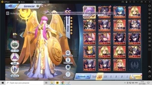 Conta Saint Seiya Awakening,  Quase FULL.  150K GEMA  558 ES SSA