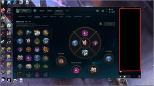 Conta LOL-d3 2018 Skin Ryze Triunfante - League of Legends