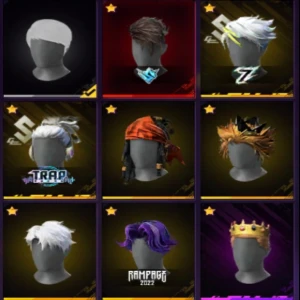 Conta De Free Fire Masc/Fem Nivel 70 | Prime 5 | Com Ump Att