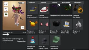 Vendo uma conta feminina roblox