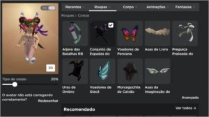 Vendo uma conta feminina roblox