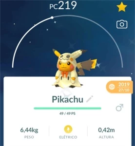 Pikachu de Evento Shiny - Pokémon Go