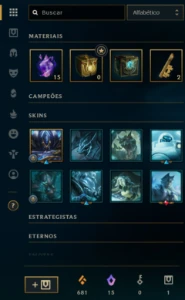 Conta Platina 4 69.7% de winrate (sem email confirmado) - League of Legends: Wild Rift LOL WR