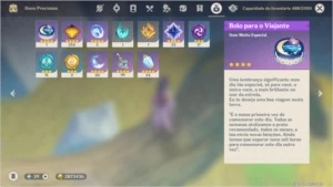 Conta Genshin, Ar57, Yomia, Baal, Zhongli, Ganyu, Venti, Mon - Genshin Impact