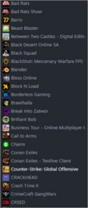 Conta Level 52 Steam Ban VAC