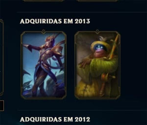 CONTA COM RAMMUS REI, KAYLE JUIZA, JANNA VITORIOSA ETC. - League of Legends LOL