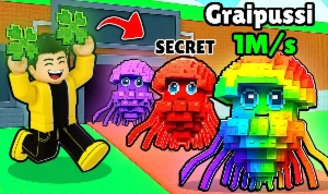 🌈🐍 Graipuss Medussi Rainbow –  Roube Seu Brainrot - Roblox