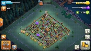 CONTA CV 12 CLASH OF CLANS 6 CONSTRUTORES