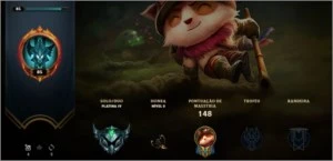 V>CONTA LOL ELO Platina 4 - League of Legends