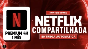 Netflix Compartilhada 30 Dias - Assinaturas e Premium