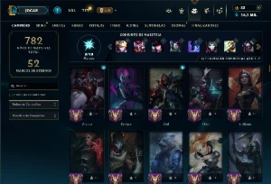 Conta Bronze 3 com TODOS os Champs e 116 Skins - League of Legends LOL