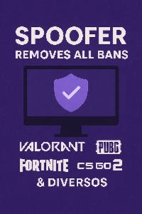 Spoofer All Games (Valorant, Cs Go 2, Fortnite, Diversos)