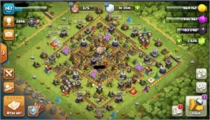 Centro de vila 11 - Clash of Clans