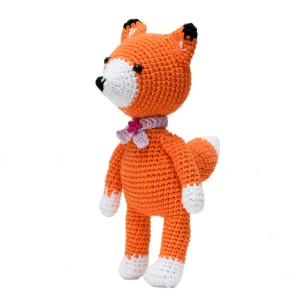 Raposa Mãe Amigurumi - Artesanato e Personalizados
