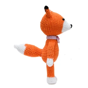 Raposa Mãe Amigurumi - Artesanato e Personalizados