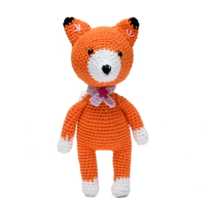 Raposa Mãe Amigurumi - Artesanato e Personalizados