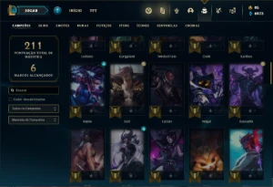 Conta prata 3 com 75 Champs e 42 Skins ( MAIN ADC ) - League of Legends LOL