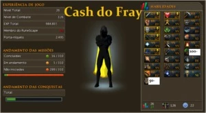 CBT 126 Vários 120 lével - Runescape RS