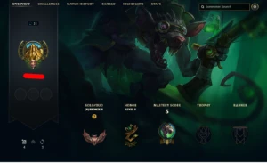 Conta Riven Fliperama - League of Legends LOL