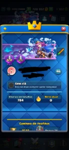 [Clash Royale] Conta Com 9500 Troféus