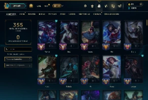 Unranked com 140 Champs e 140 Skins ( ADC / MID / JG ) - League of Legends LOL