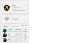 CONTA SMURF LOL SERVIDOR NA GOLD 4 - League of Legends