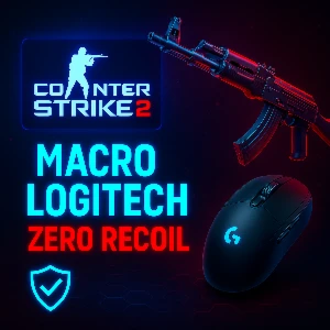 Logitech Macros/Script para CS2 [NO RECOIL] Vac/Premier/GC