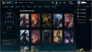 CONTA DE LEAGUE OF LEGENDS ! LOL
