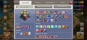 CV14 FULL 100% 3 PAISAGENS 7 MIL GEMAS TROCA NICK DADOS - Clash of Clans