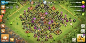 Clash of clans conta cv11 barato
