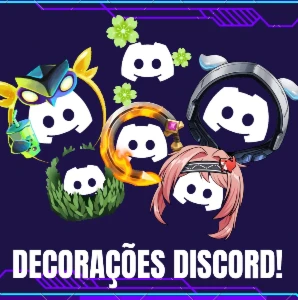 🔥Painel De Decoração Discord – Todas As Decorações Liberada - Assinaturas e Premium