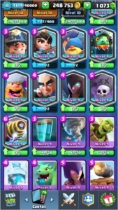 Conta Clash Royale nível 11, arena lendária