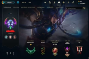 Conta LOL 283 SKINS Ultimate e Lendária + Valorant com skins - League of Legends