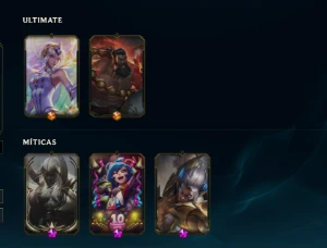 Conta LOL 283 SKINS Ultimate e Lendária + Valorant com skins - League of Legends