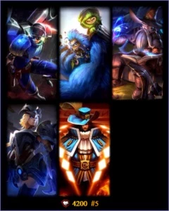 Conta lol barato 33 champs + 5 skins - League of Legends