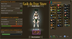 ACC RUNESCAPE É NA CASH DO FRAY STORE RS
