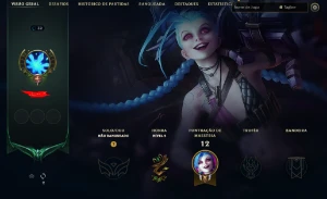 Conta unranked Email não verificado (Esmeralda) - League of Legends LOL