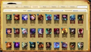 Conta ouro  lol - League of Legends