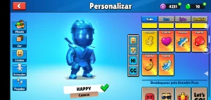 Vendo conta de stumble guys por 7aC0$ muito boa