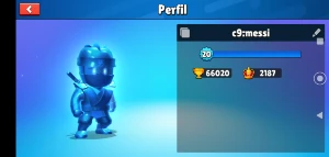 Vendo conta de stumble guys por 7aC0$ muito boa