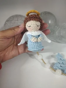 Anjinho em Crochê - Artesanato e Personalizados