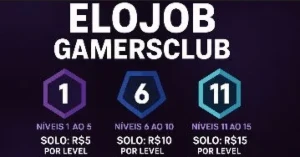 Elojob Cs2 Gamersclub (Nível 1 Ao 15) - Counter Strike