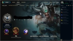 conta unhanked exprata - League of Legends LOL
