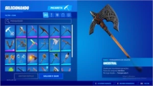 Conta fortnite season 3-4-5- +950v bucks