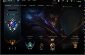 CONTA SMURF LOL – PLATINA I 65% WIN RATE - League of Legends